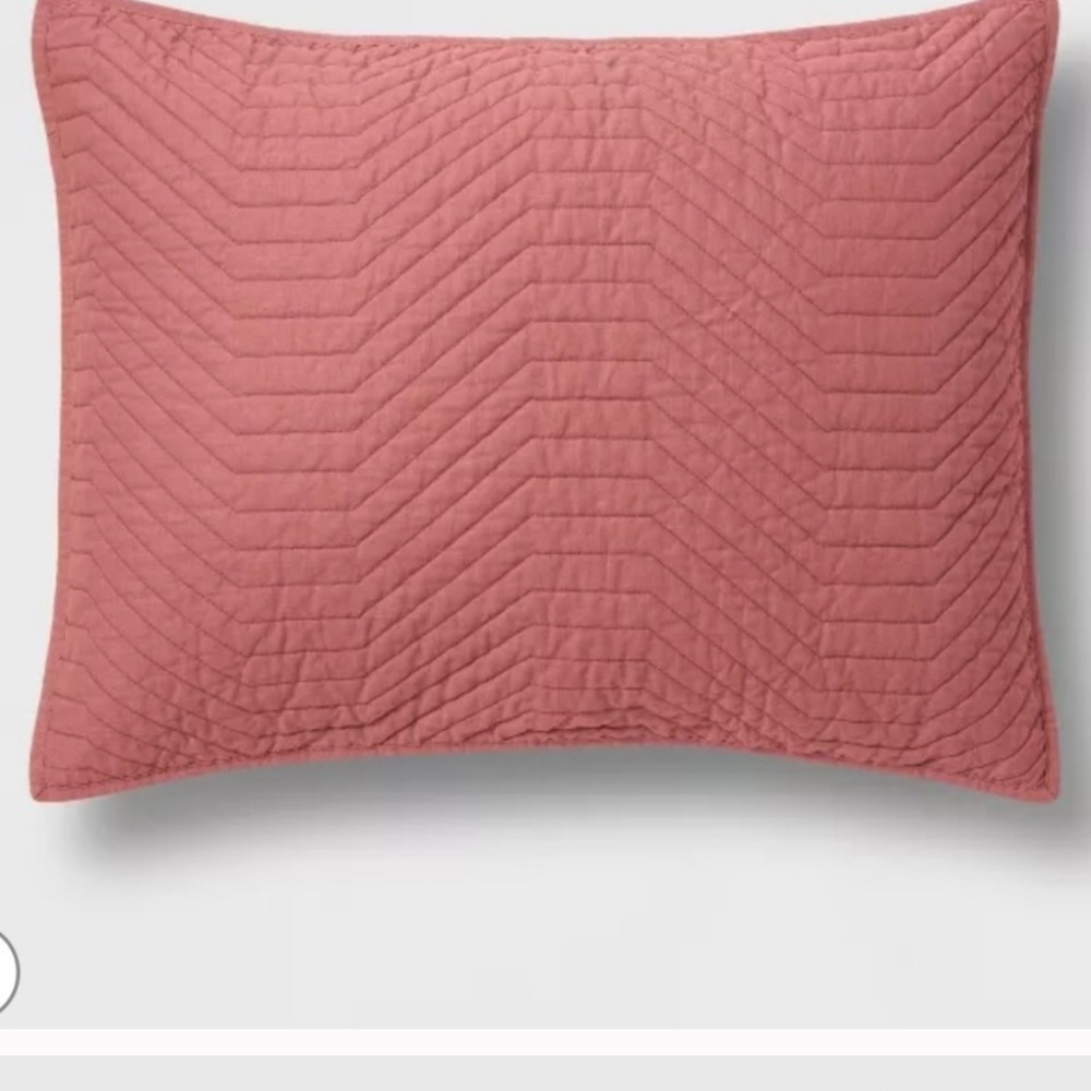 NWT- Geo Switch Sham + Nate Berkus